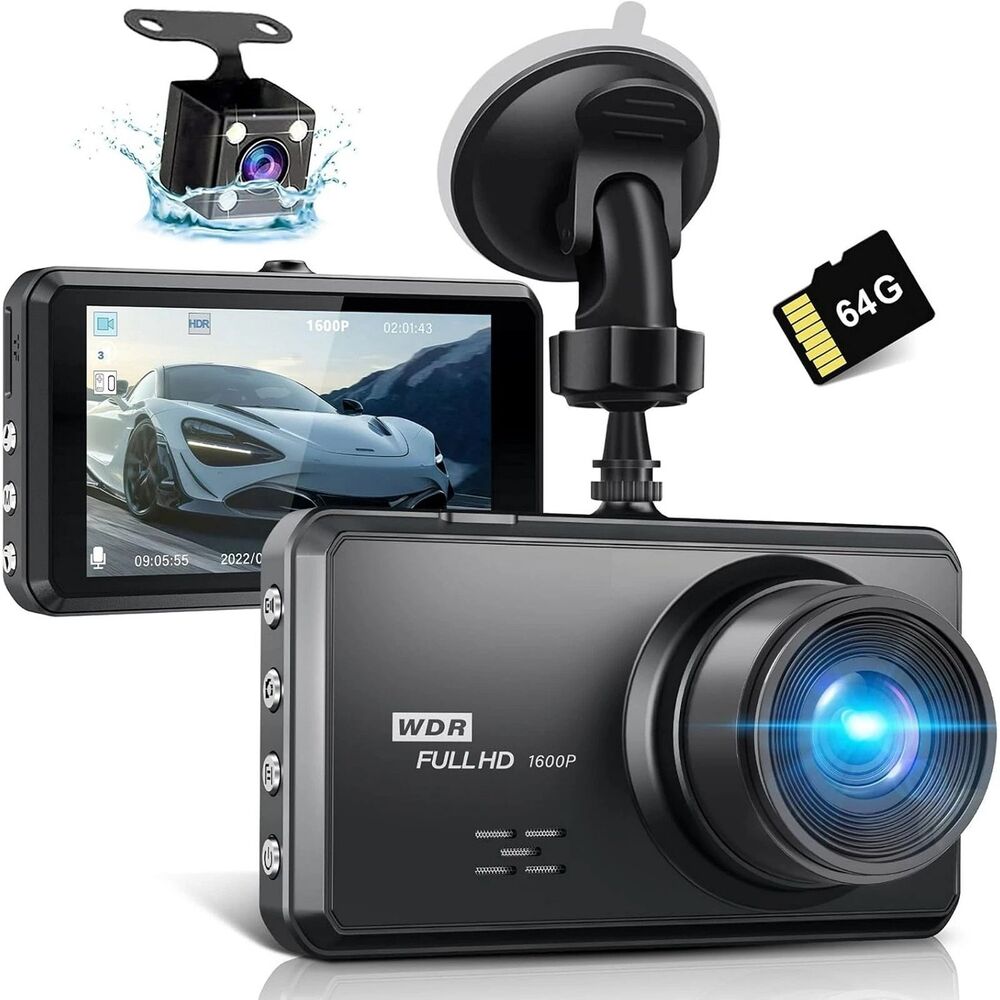 S7 2.5K Dash Cam with 64GB SD Card